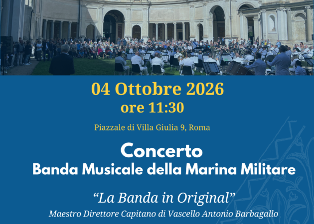 Concerto Banda Musicale della Marina Militare